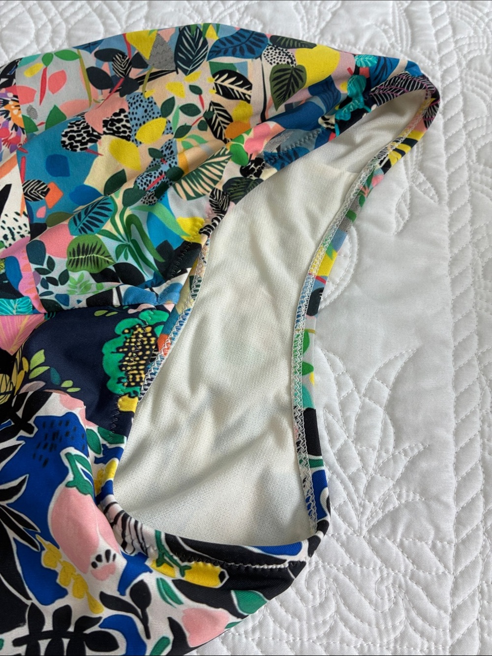 Johnny Was California Floral One-Piece Swimsuit - Picture 5 of 5
